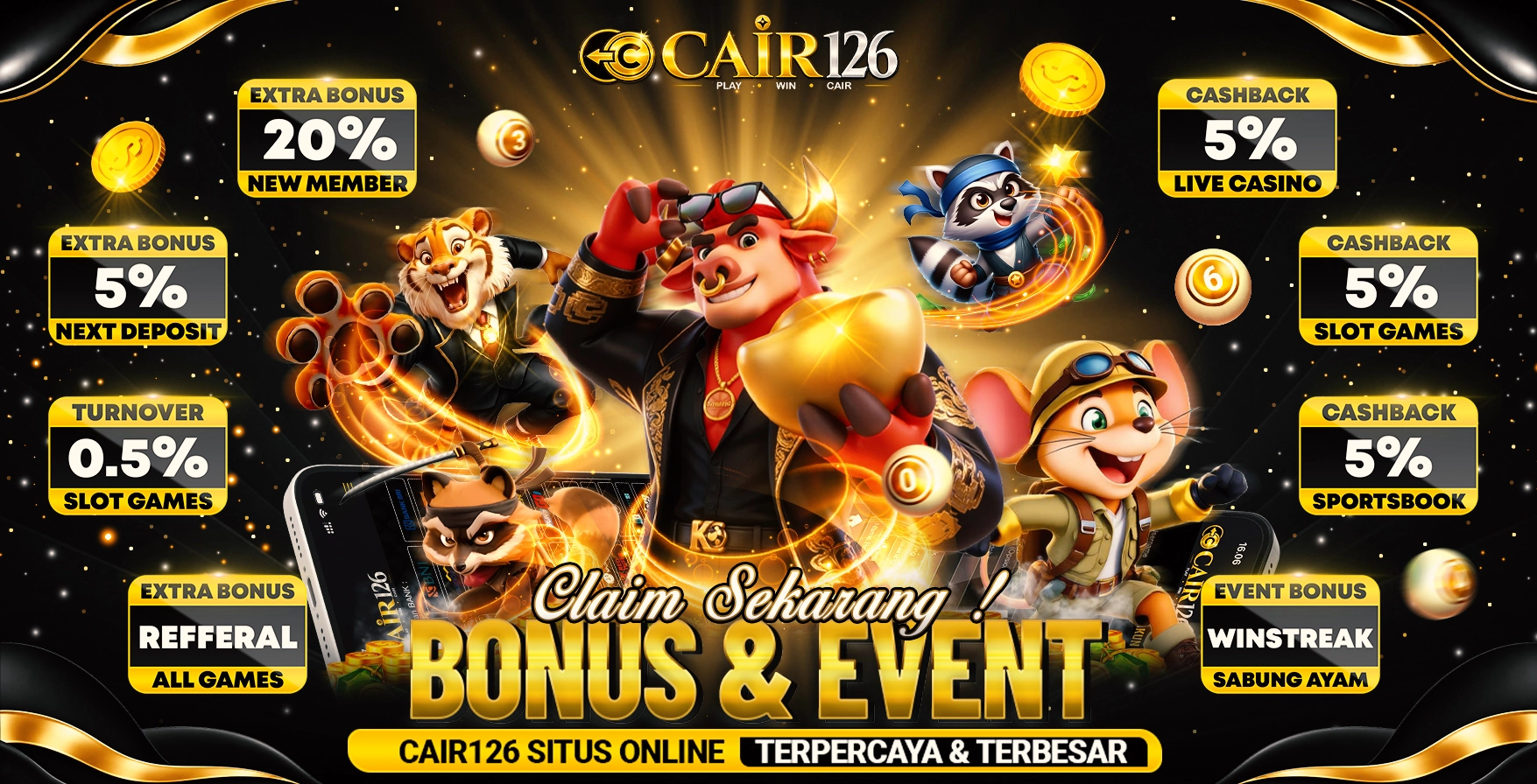 BONUS LENGKAP